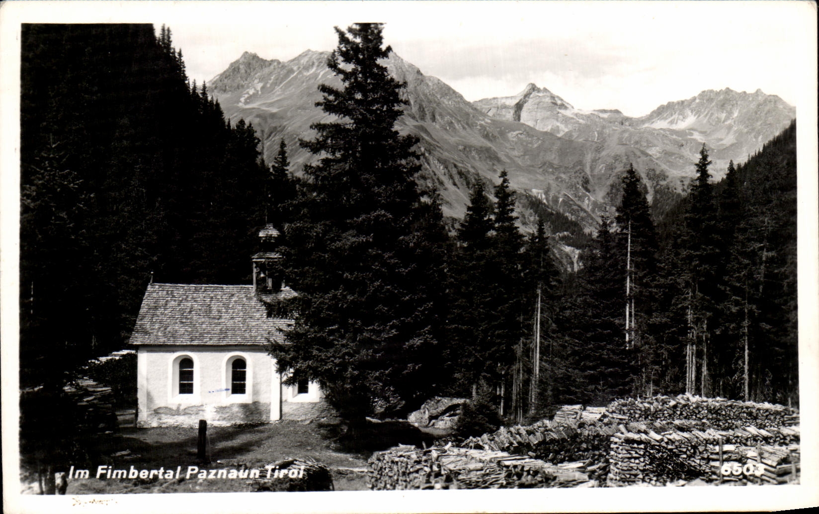 CPA Im Fimbertal Paznaun the Tirol