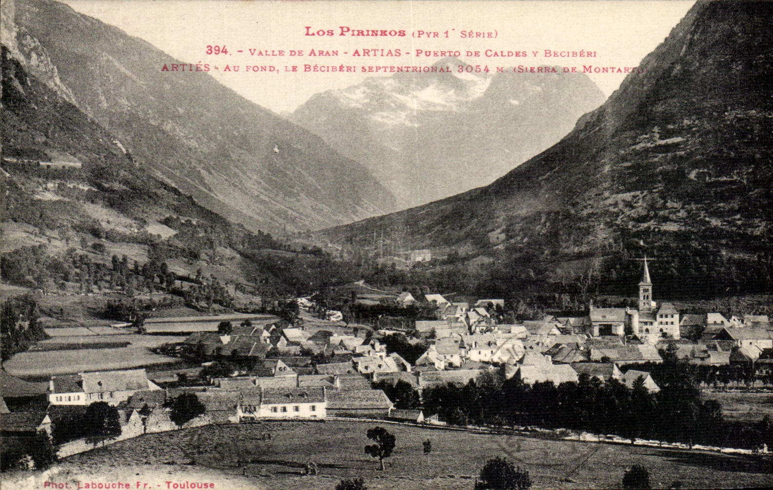 CPA Lalle De Aran Artias Puerto De Caldes there Beciberi