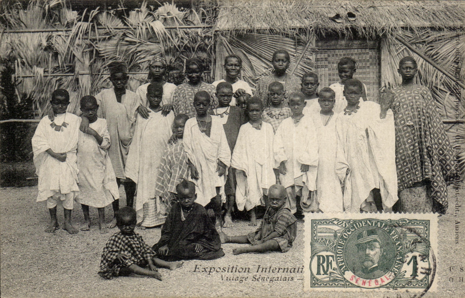 CPA Fair International Senegalese Village Senegal