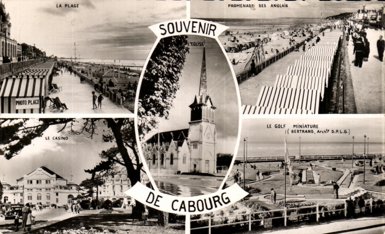 CPA Souvenir De Cabourg