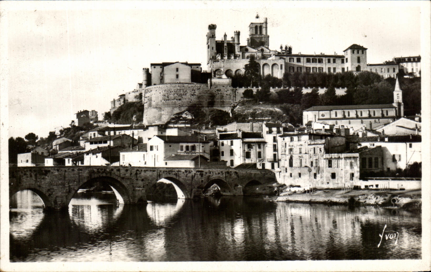 CPA Beziers La City Seen of Banks of Orb