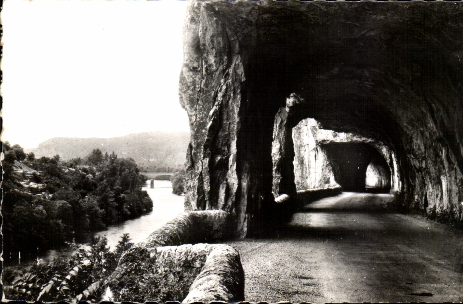 CPA Landscapes Of Vivarais Falls Of Ardeche To the Procession De Ruoms