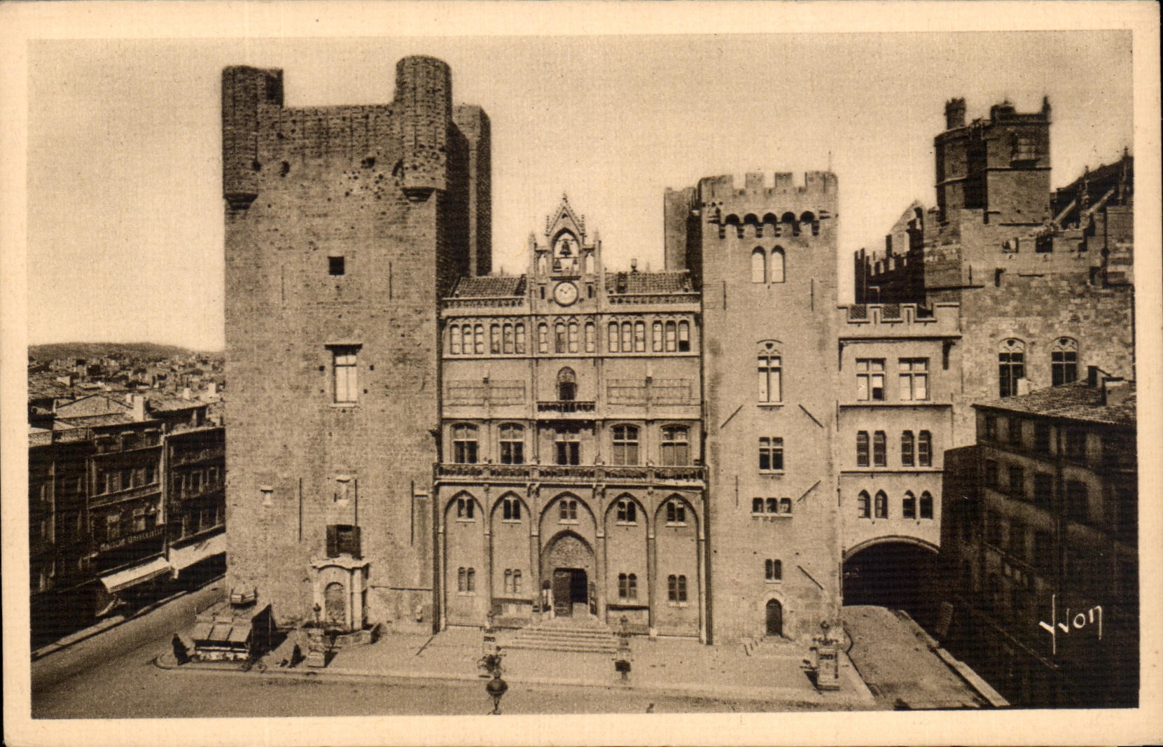 CPA Narbonne L'Hotel de Ville