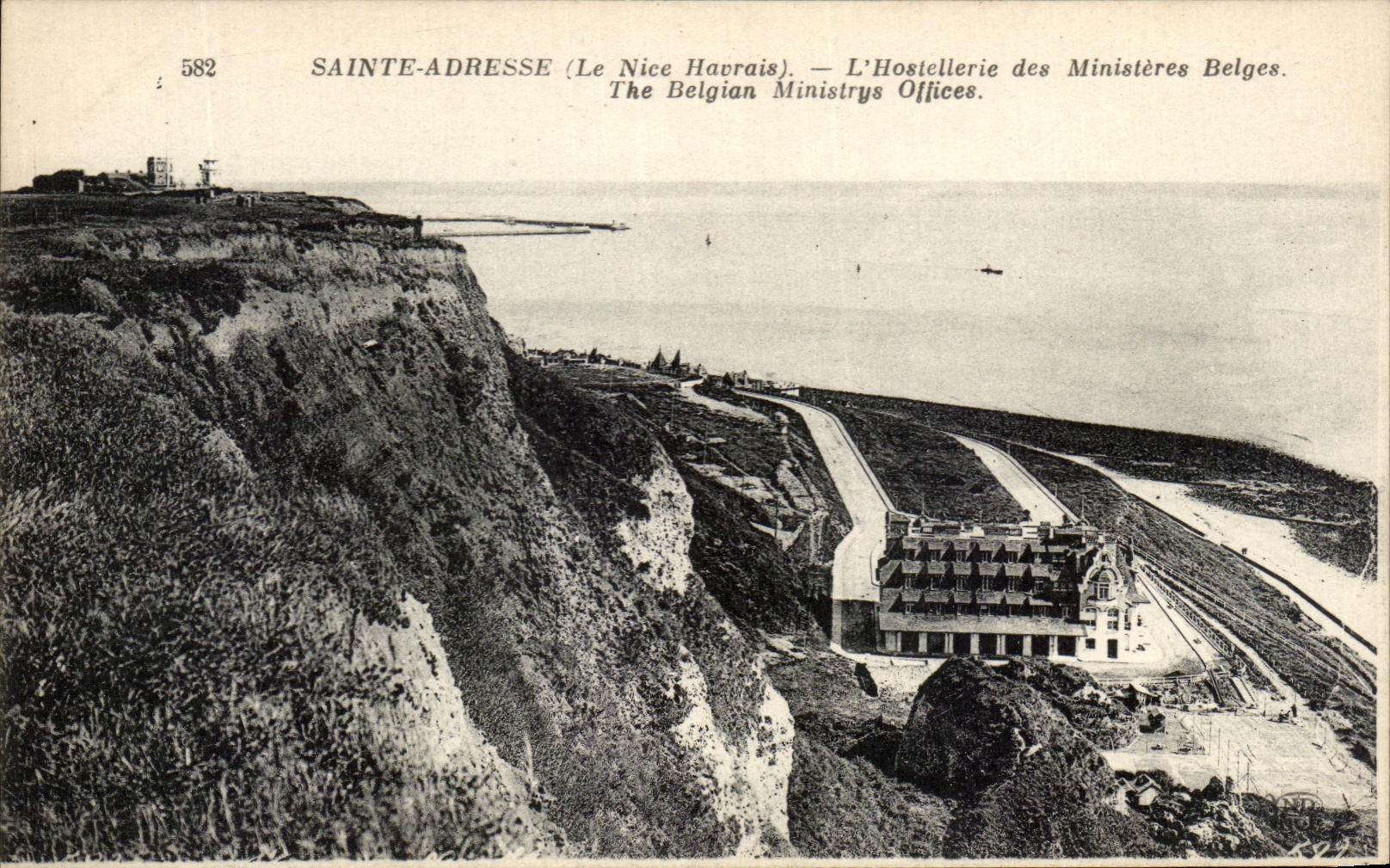 CPA Sainte Address Hostellerie Of the Belgian Ministries