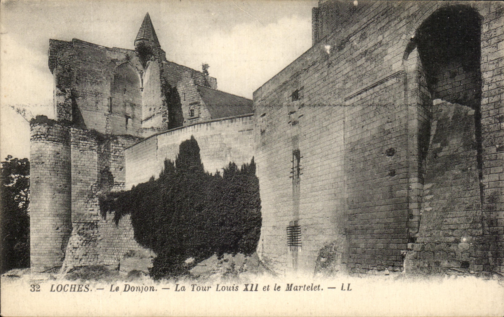 CPA Loaches Donjon La turn Louis XII And Martelet