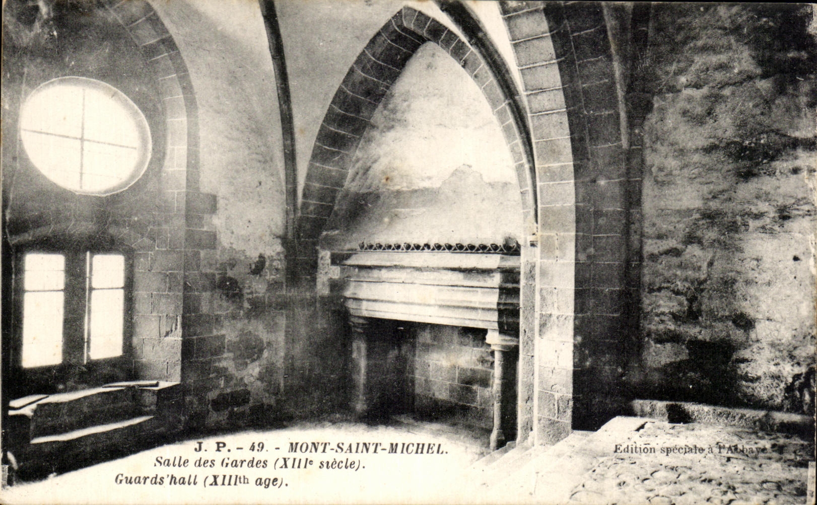CPA Mont Saint Michel room Of the Guards