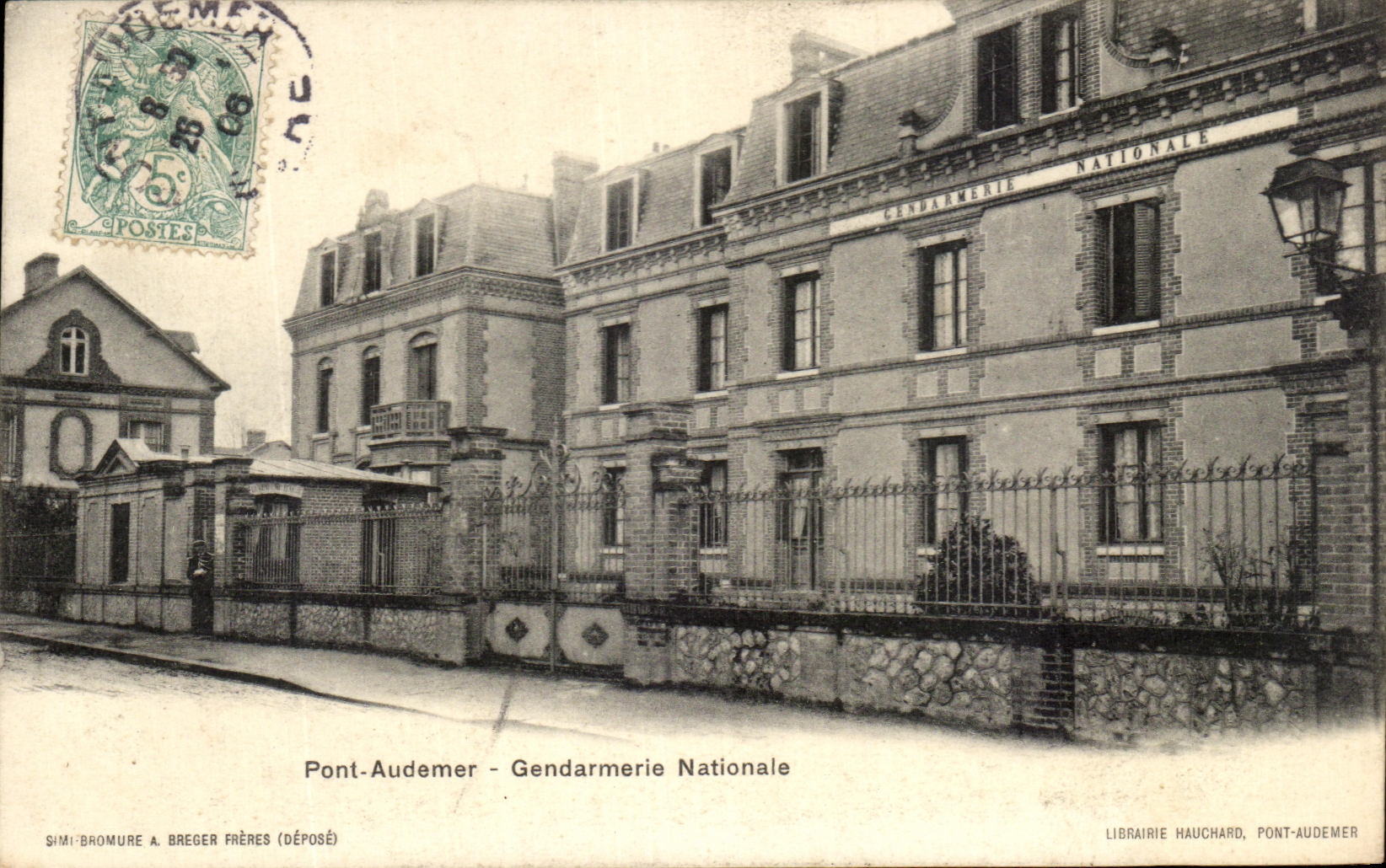 CPA Bridge Audemer National police