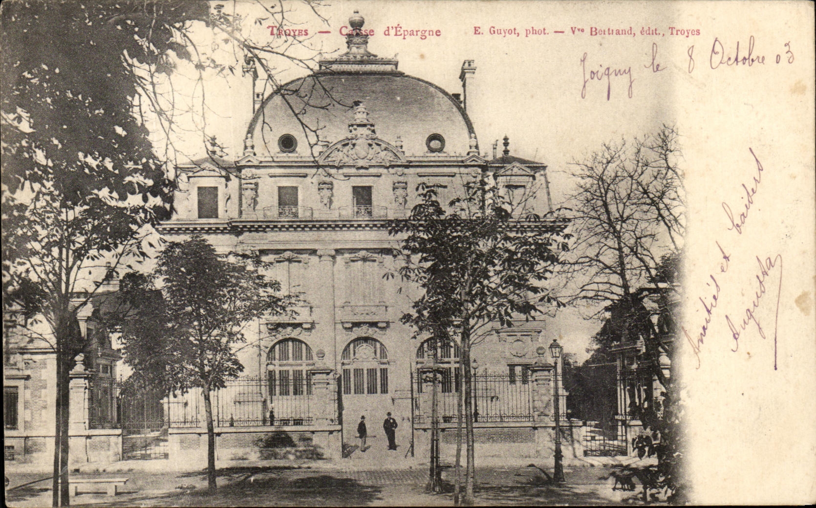 CPA Troyes Caisse d'Epargne 