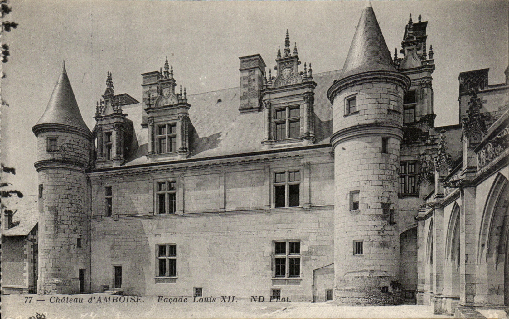 Ataque frontal Louis de D Amboise del castillo de CPA XII