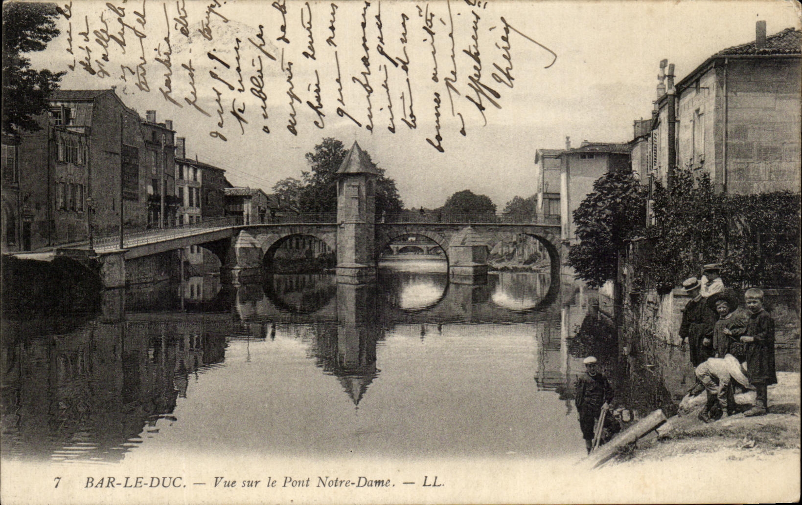 CPA Bar the Duke Seen On the Bridge Notre Dame Children