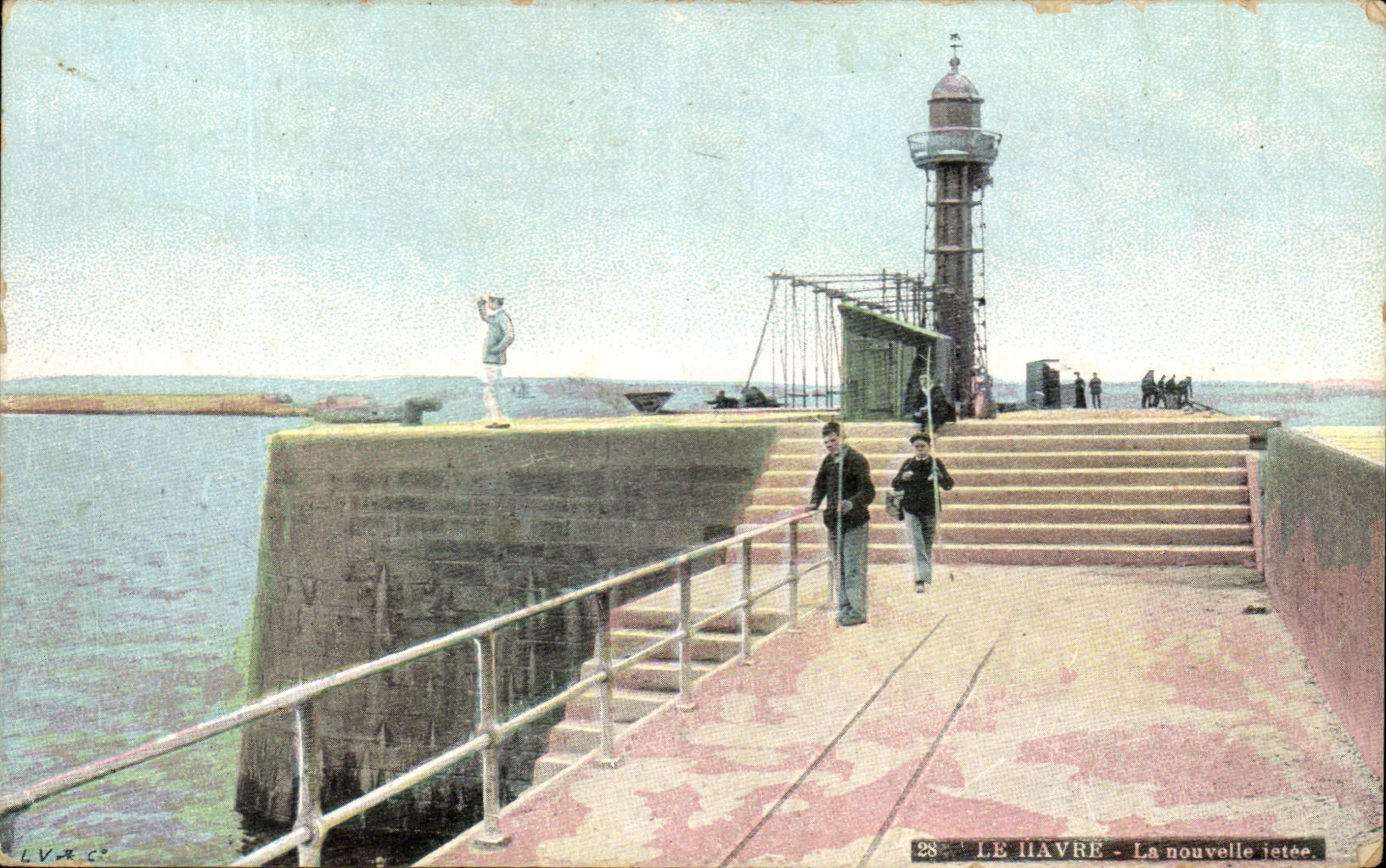 CPA La Havre La Nouvelle Jetee