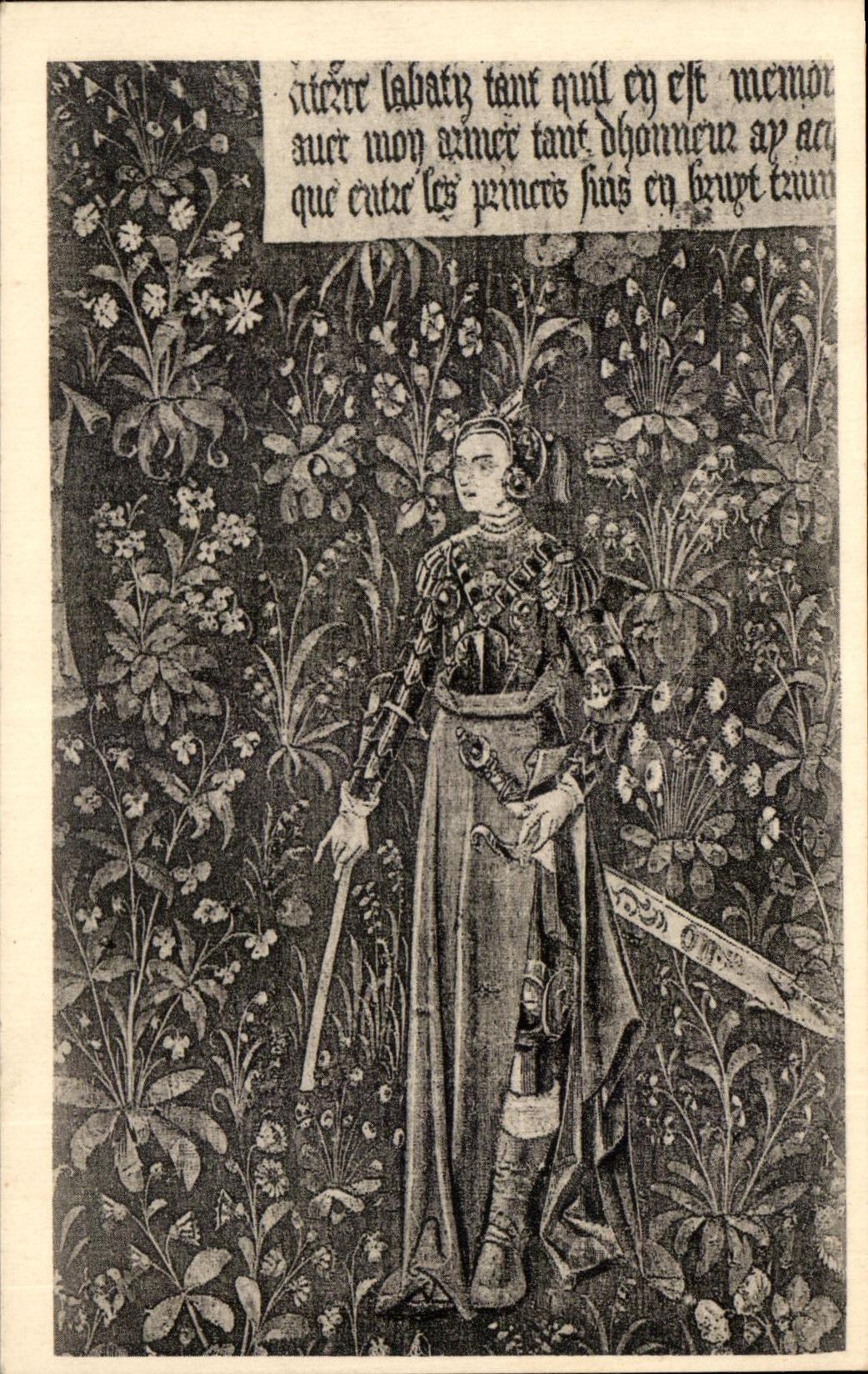 CPA Angers Museum of the Tapestries Penthesilee Queen of Amazones