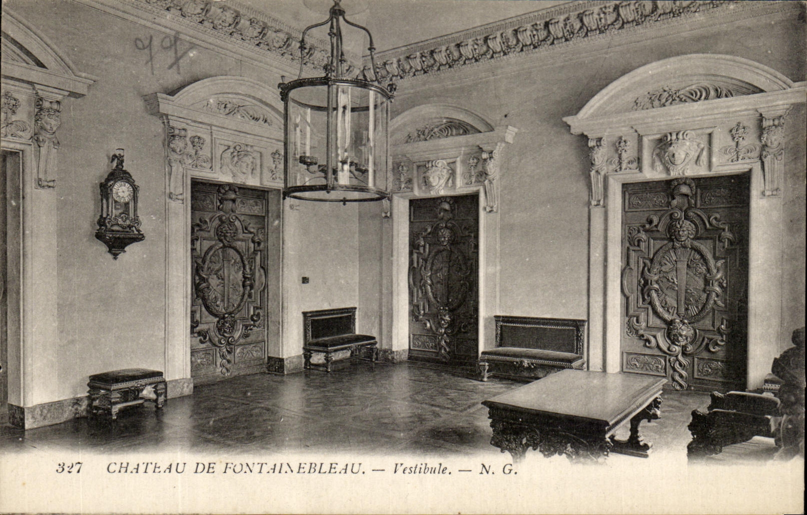 CPA Castle of Fontainebleau Hall