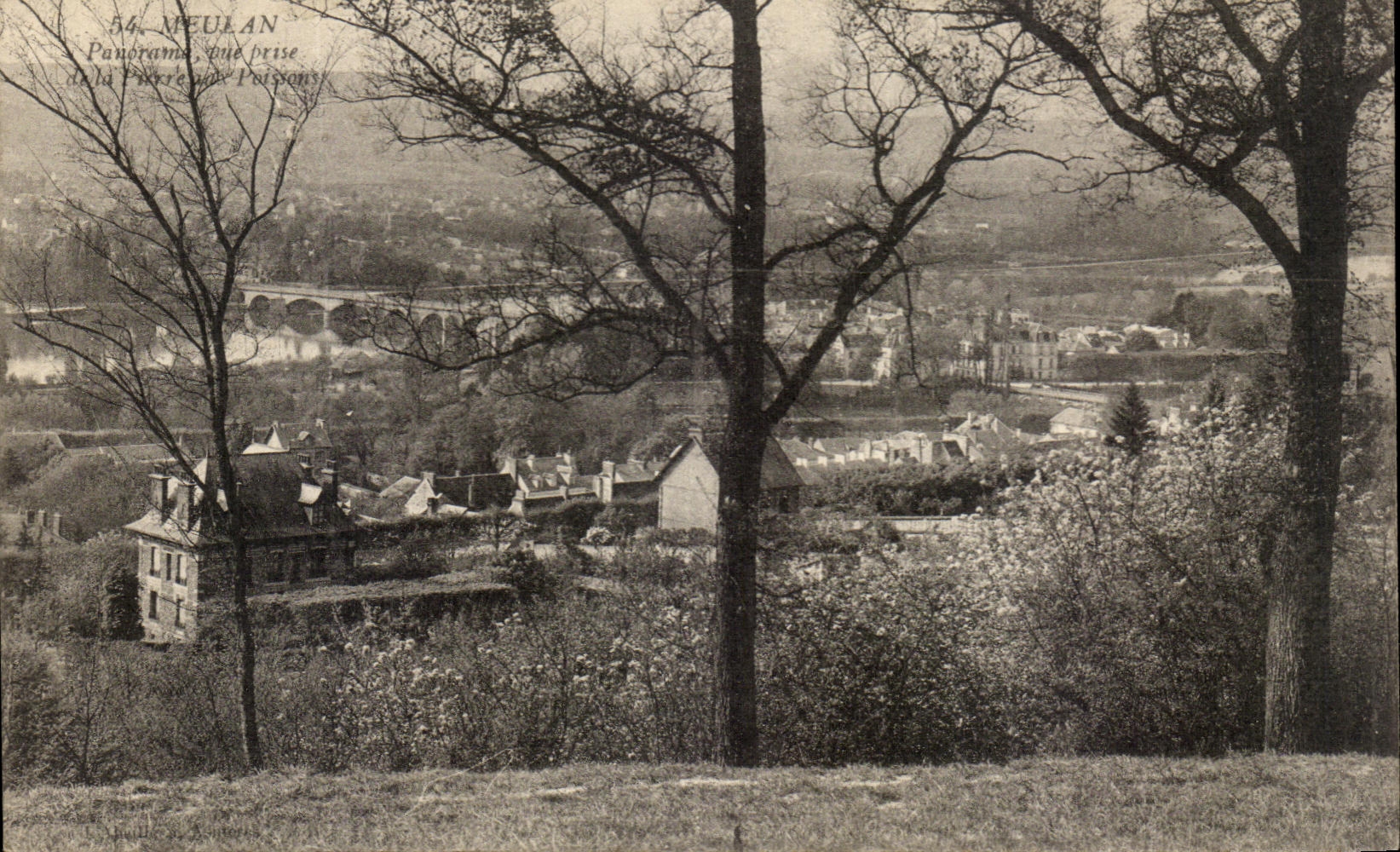 CPA Meulan Panorama Seen from of Pierre in Poisson