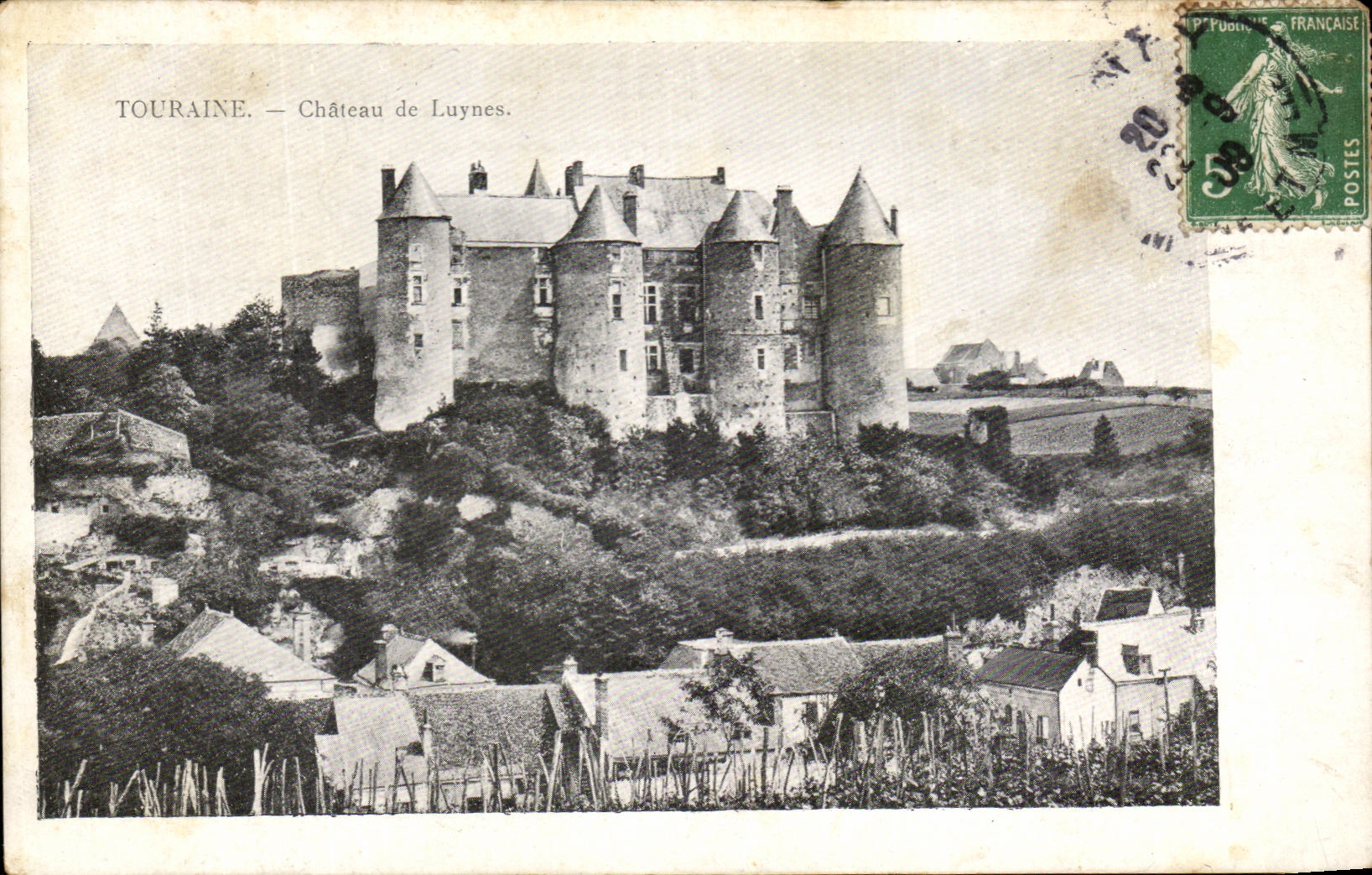 CPA Touraine Chateau De Luynes