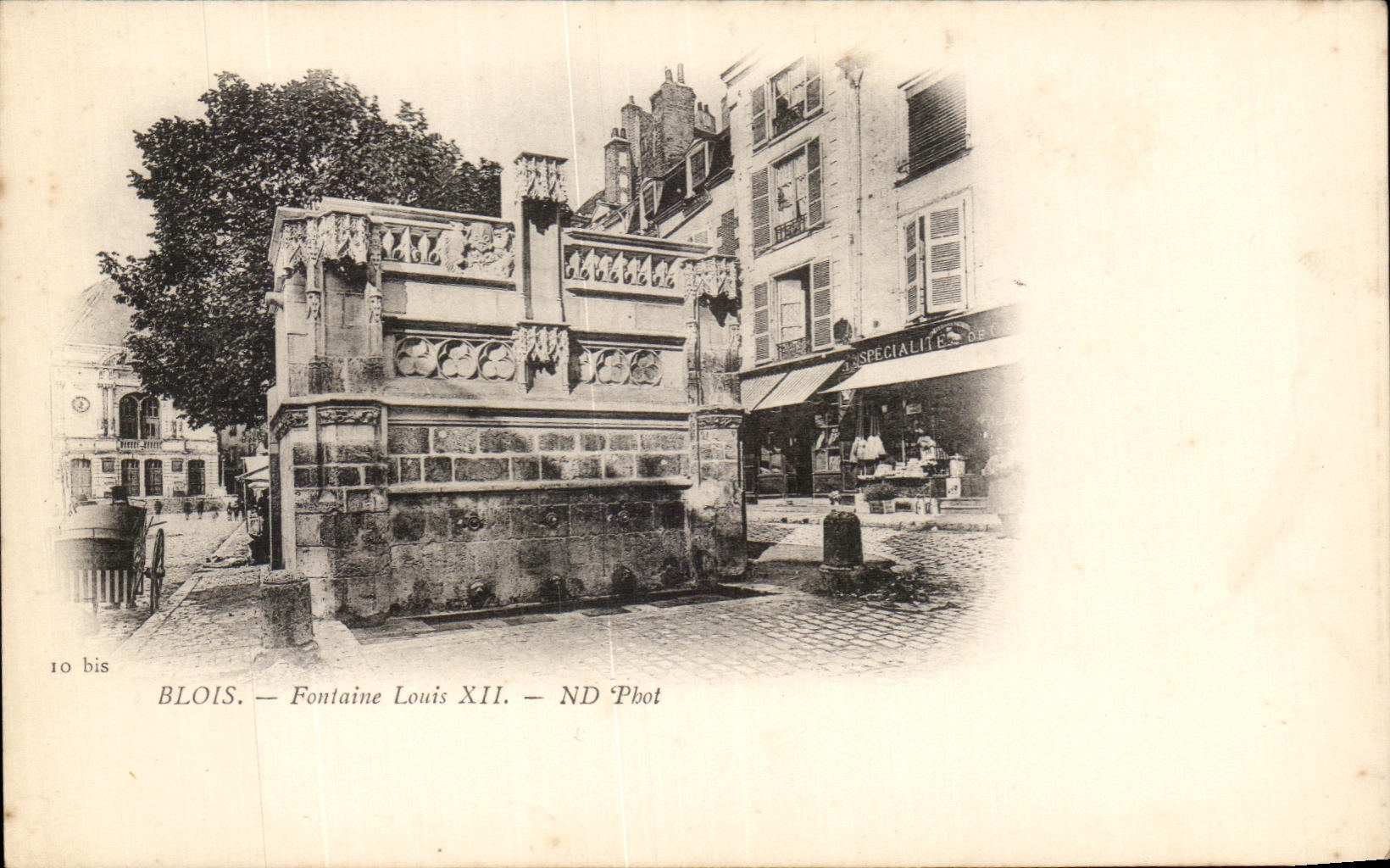 CPA Blois Fontaine Louis XII