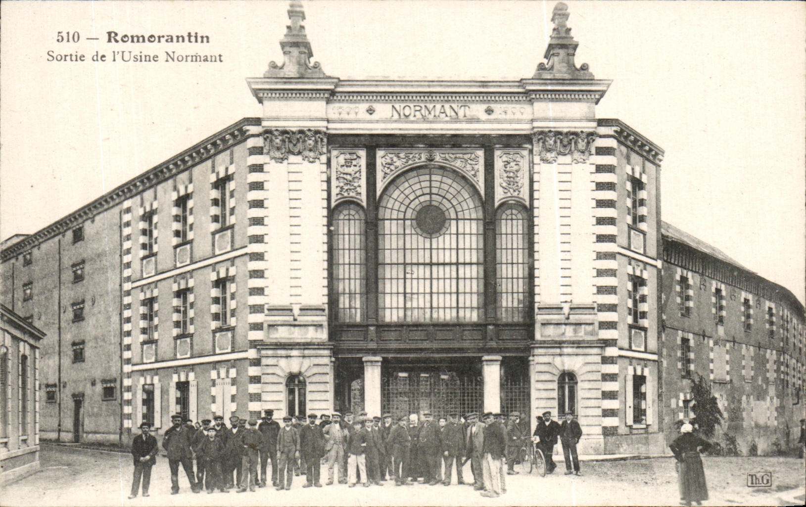 CPA Romorantin Left Normalizing I' Usine