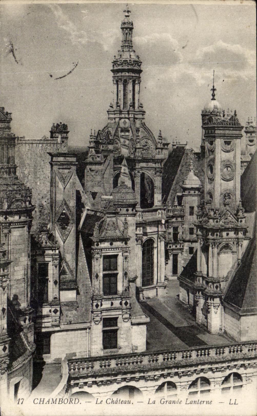CPA Chambord Le Chateau La Grande Lanterne