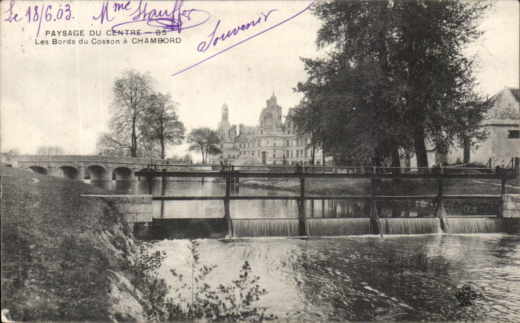 CPA Paysage Du Centre Les Bords du Cosson a Chambord