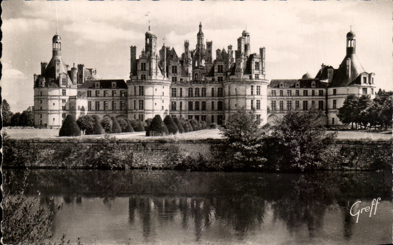CPSM En Touraine Les Chateaux De La Loire Chateau de Chambord Facade Nord