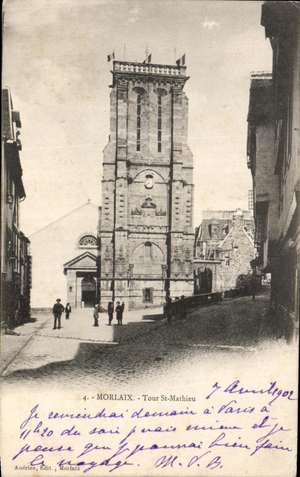 CPA Morlaix Turn St Mathieu