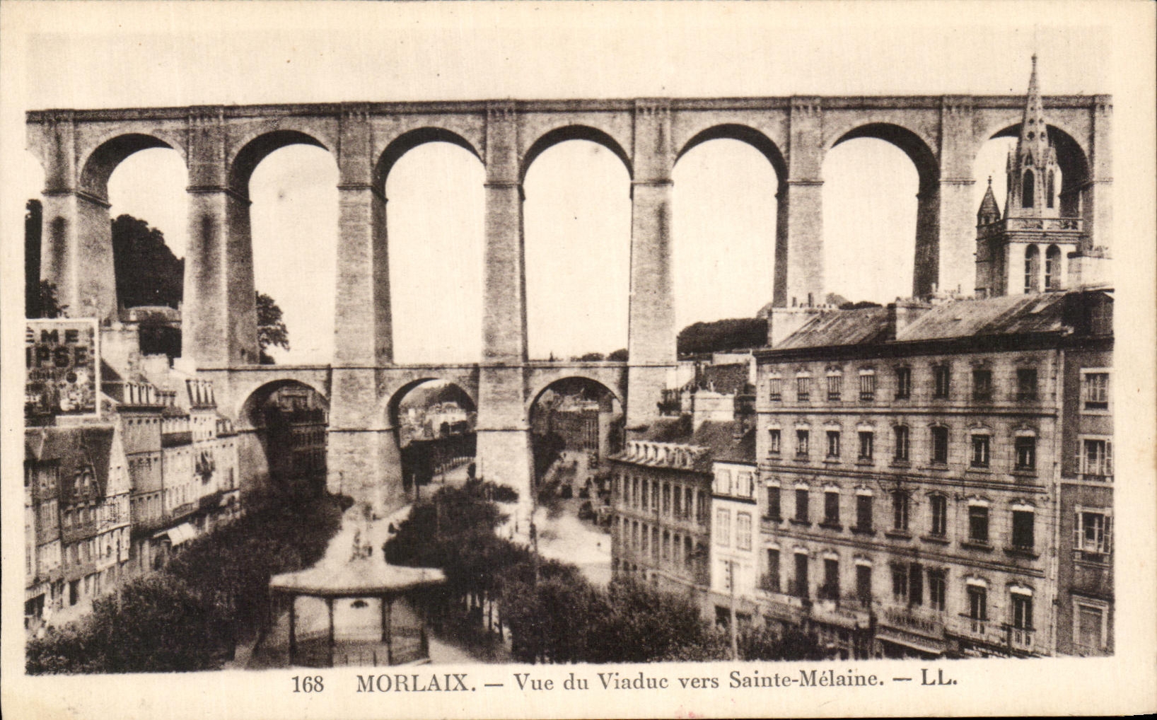 CPA Morlaix Seen Of Viaduct Towards Sainte Melaine