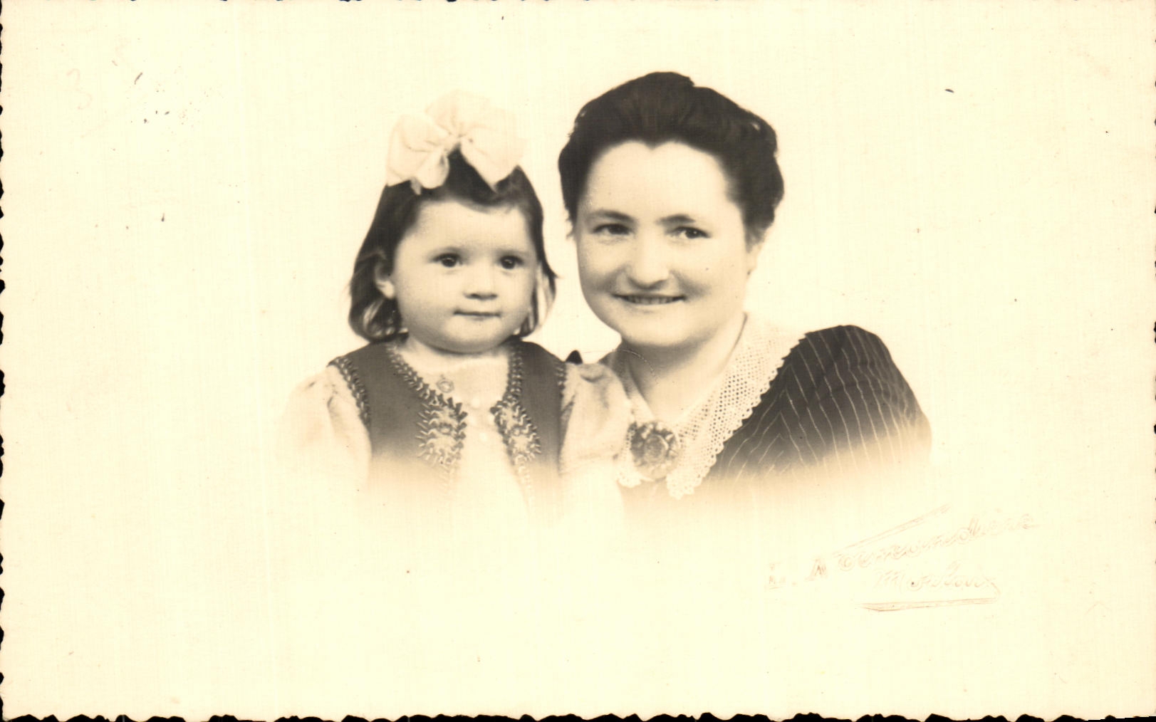 Real photo Child wife Baby Folklore Costume