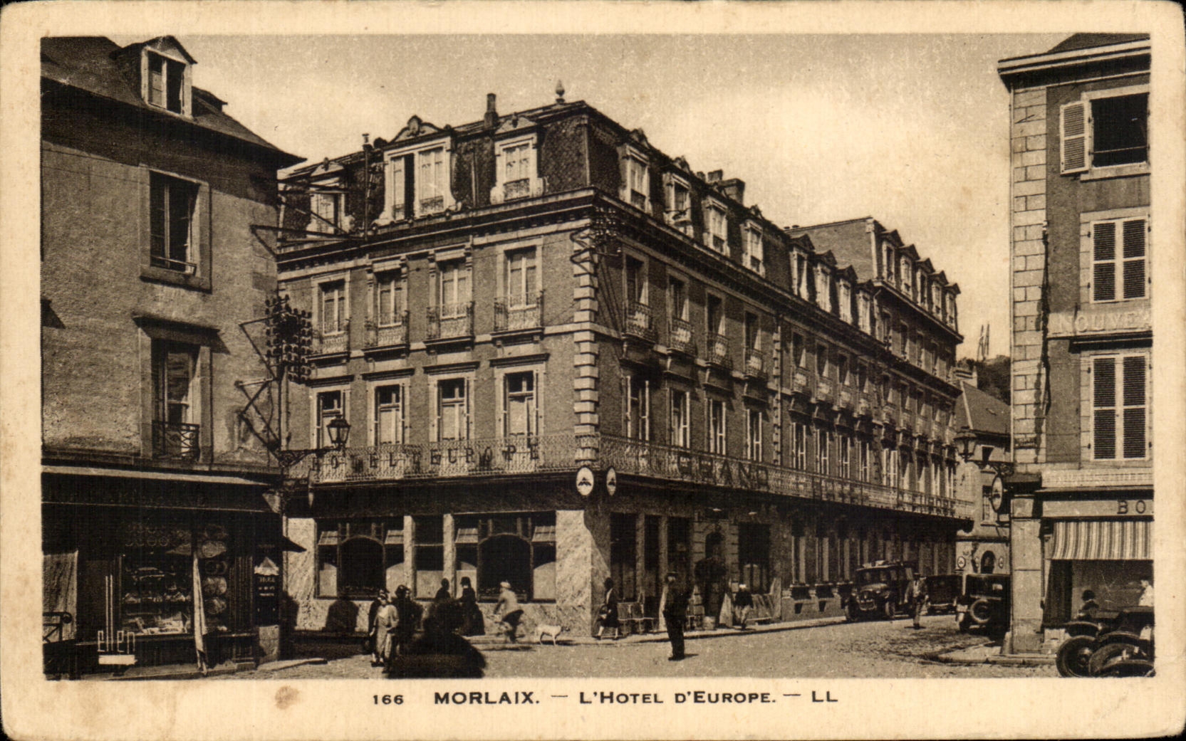 CPA Morlaix the Hotel Of Europe