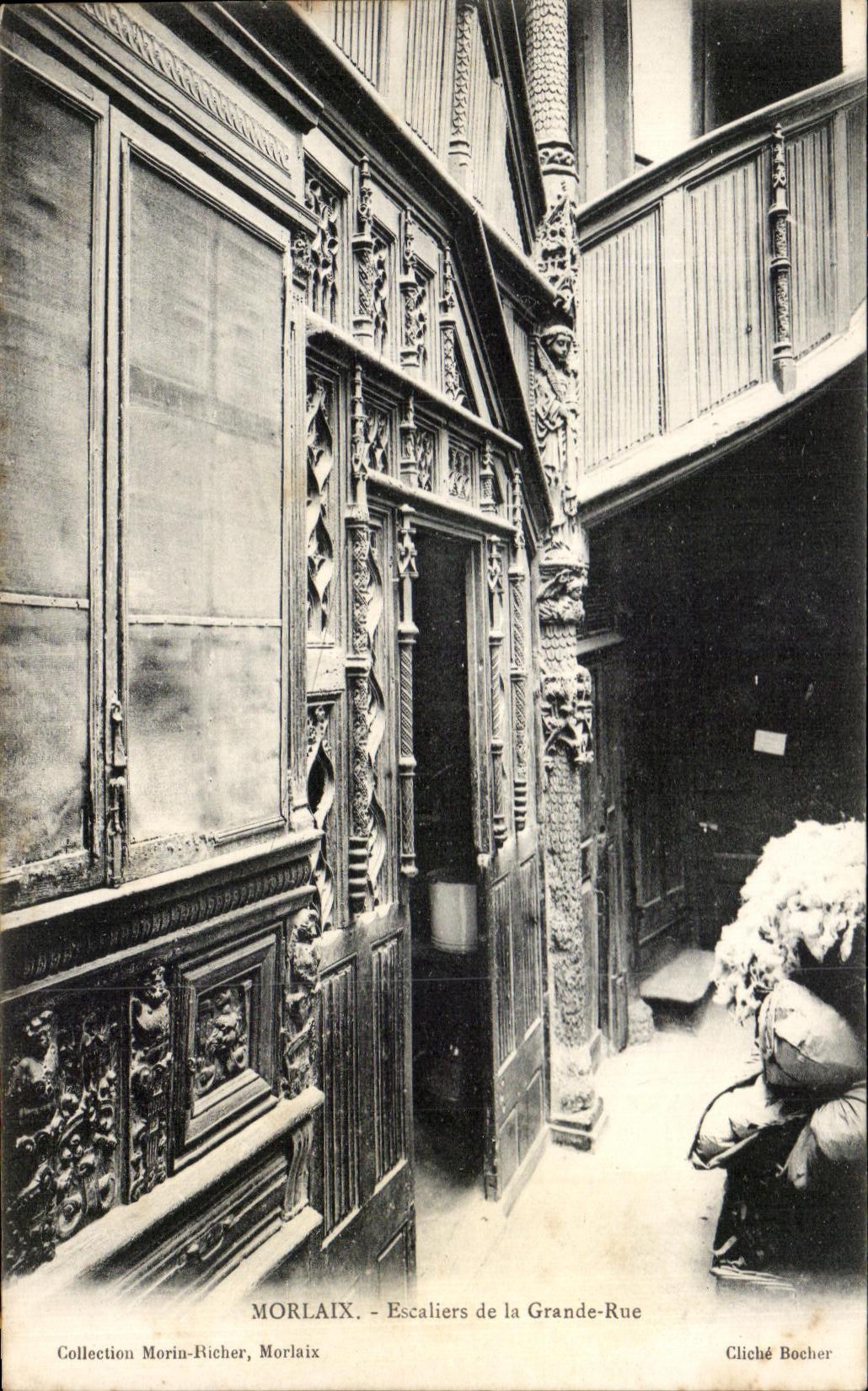 CPA Morlaix Staircases of Main street