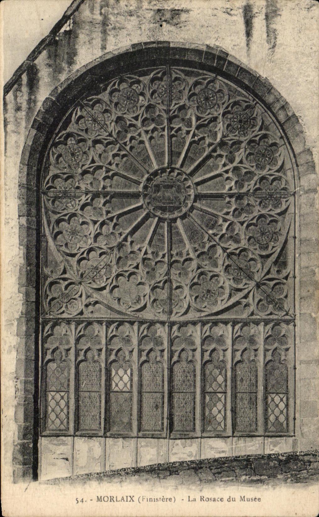 CPA Morlaix La Rosette Of the Museum