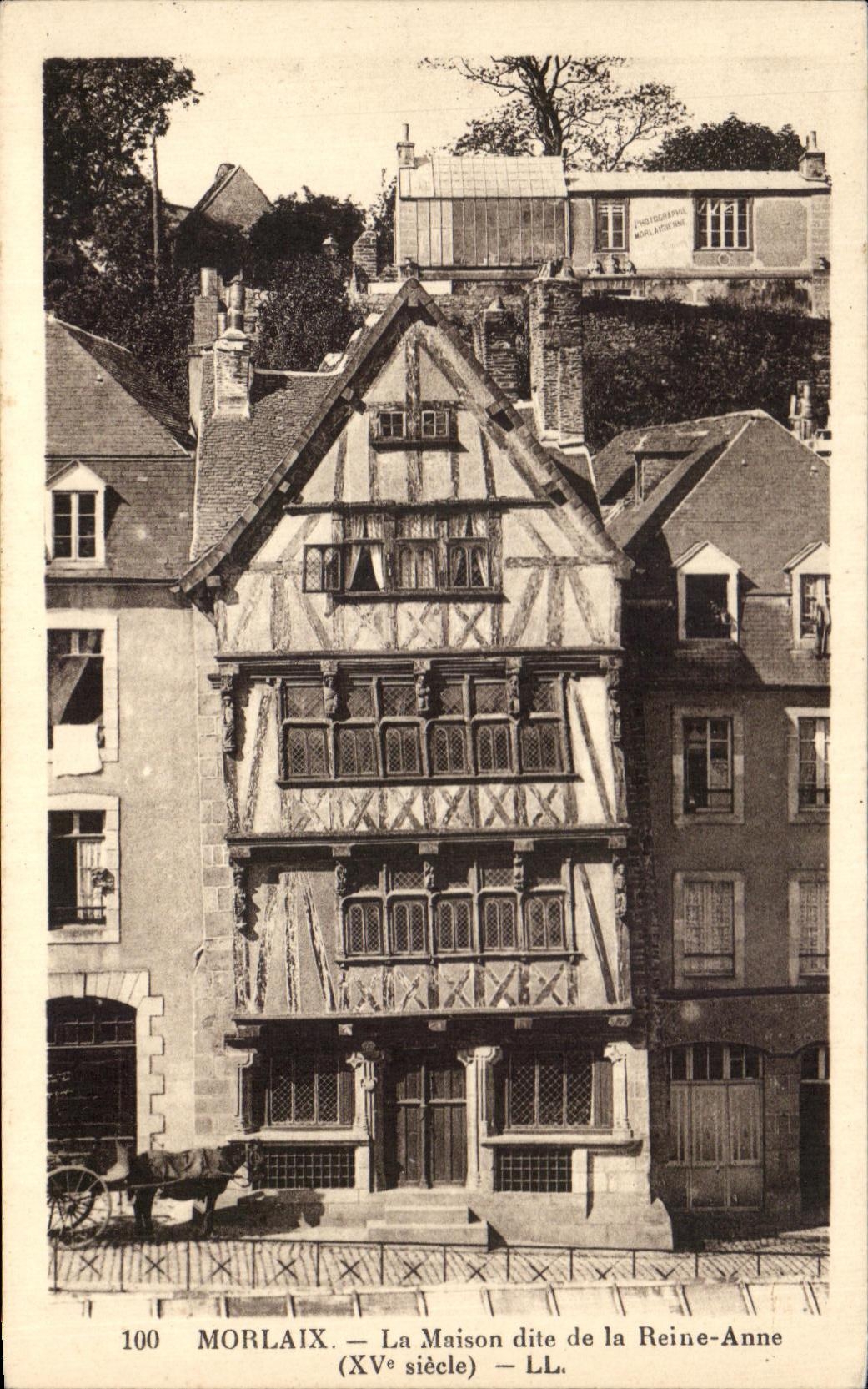 CPA Morlaix La House Known as Of the Queen Anne
