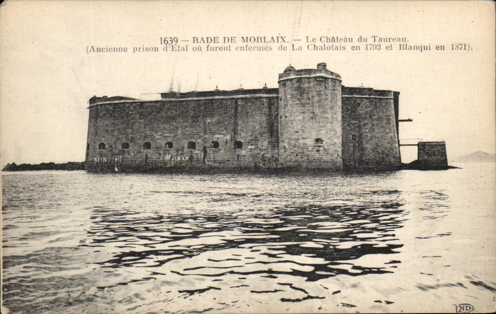 CPA Splits De Morlaix the Castle Of the Bull