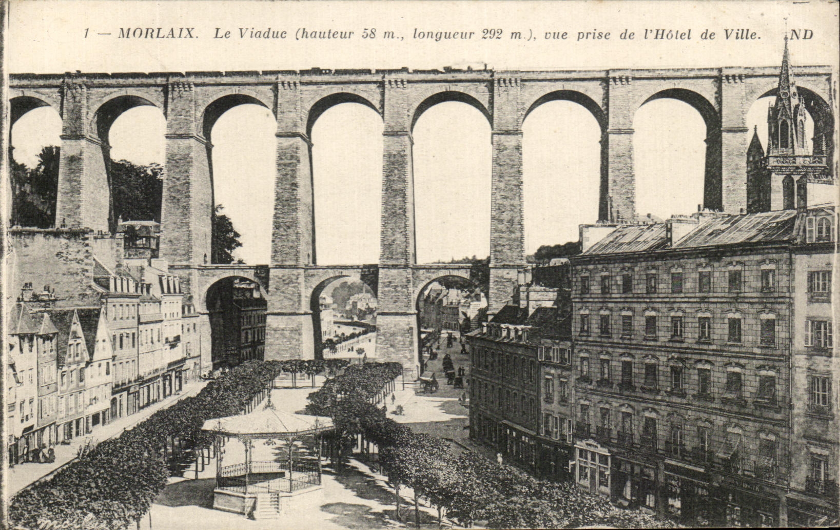 CPA Splits the viaduct seen from Town hall