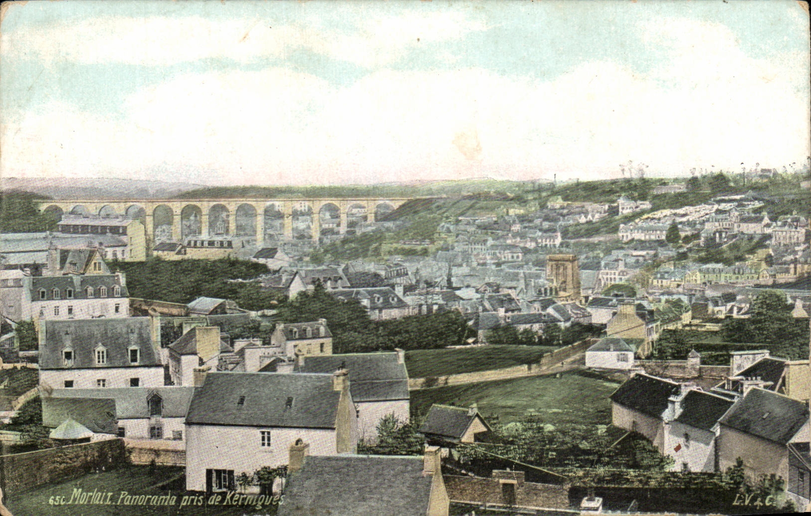 CPA Morlaix Panorama Taken of Kernigues
