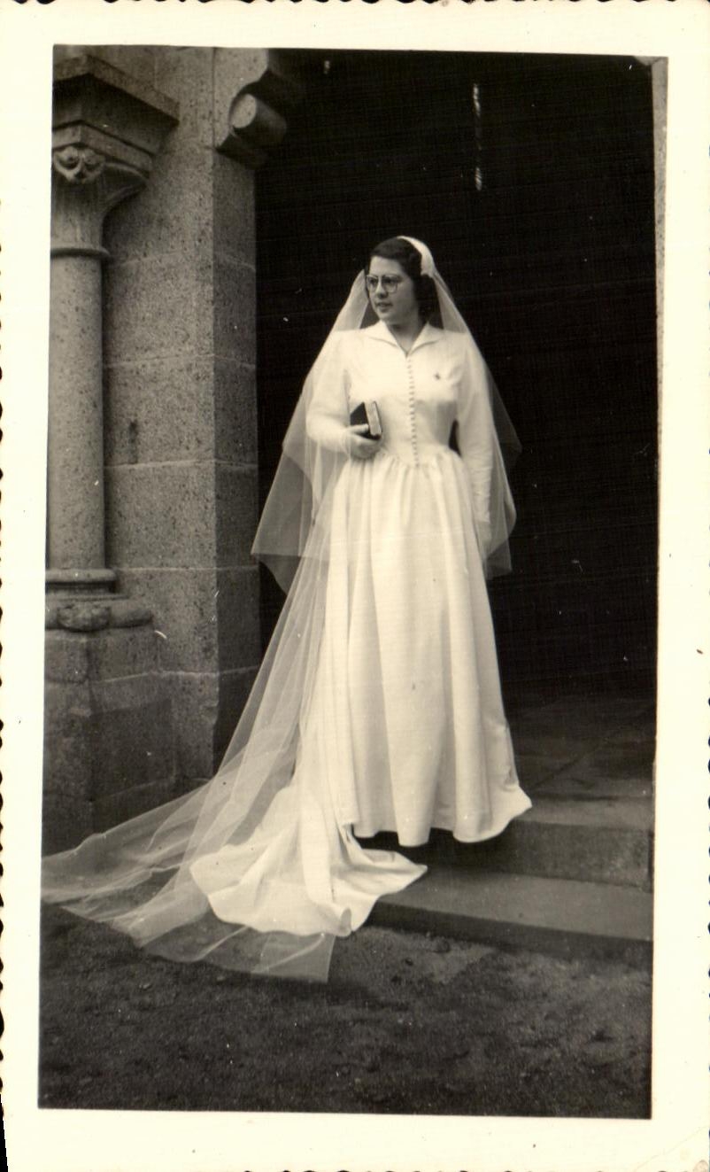 Photo morlaix 1953 Mariage 