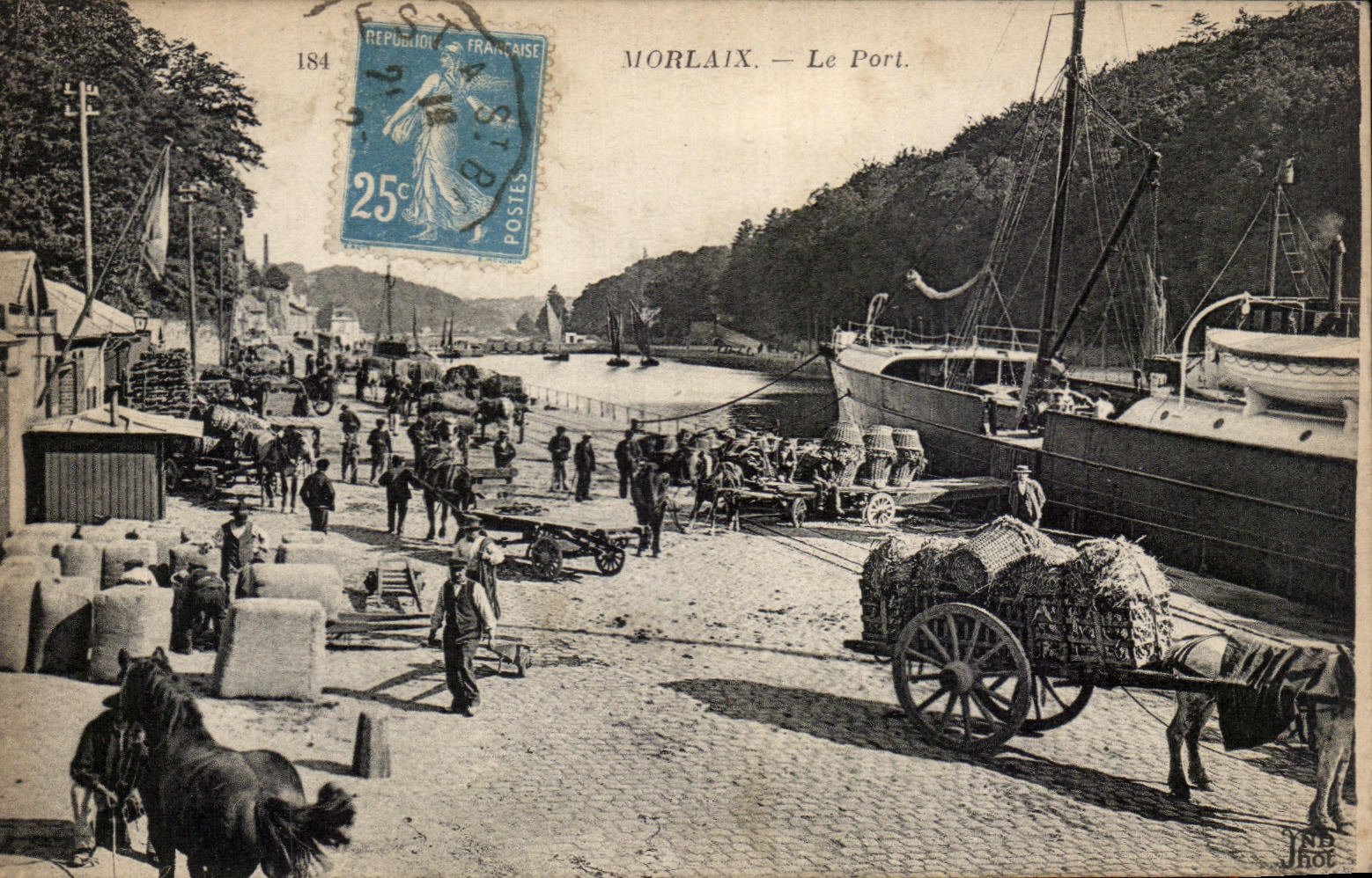 CPA Morlaix the Port