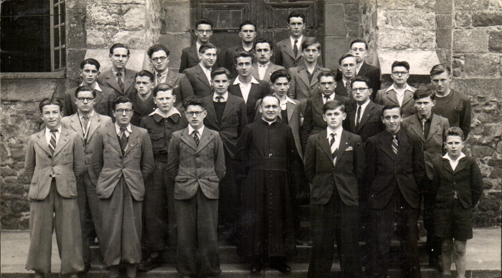 Real photo Morlaix 1st 1944 1945 Pierre Paquignon