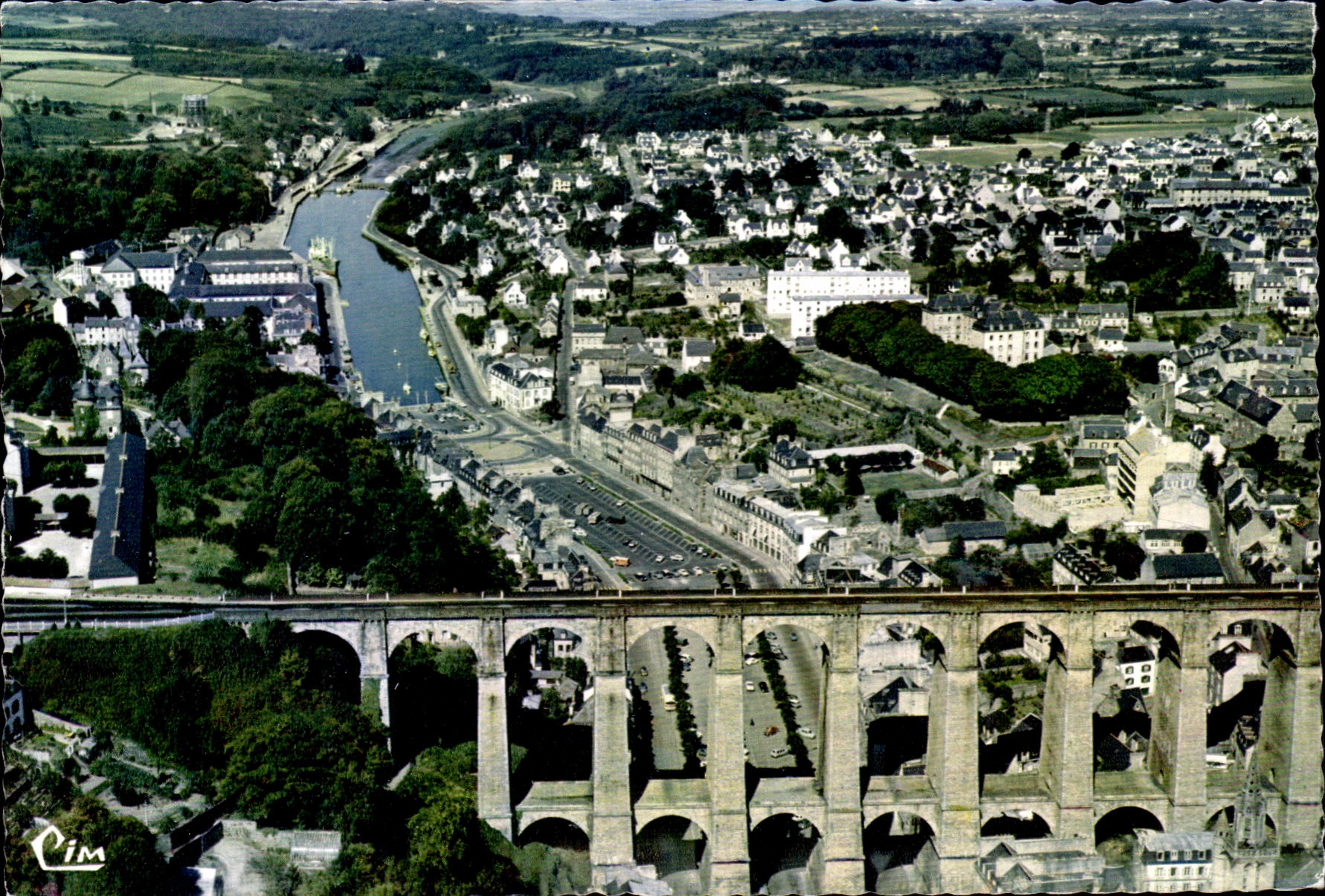CPSM Morlaix View air