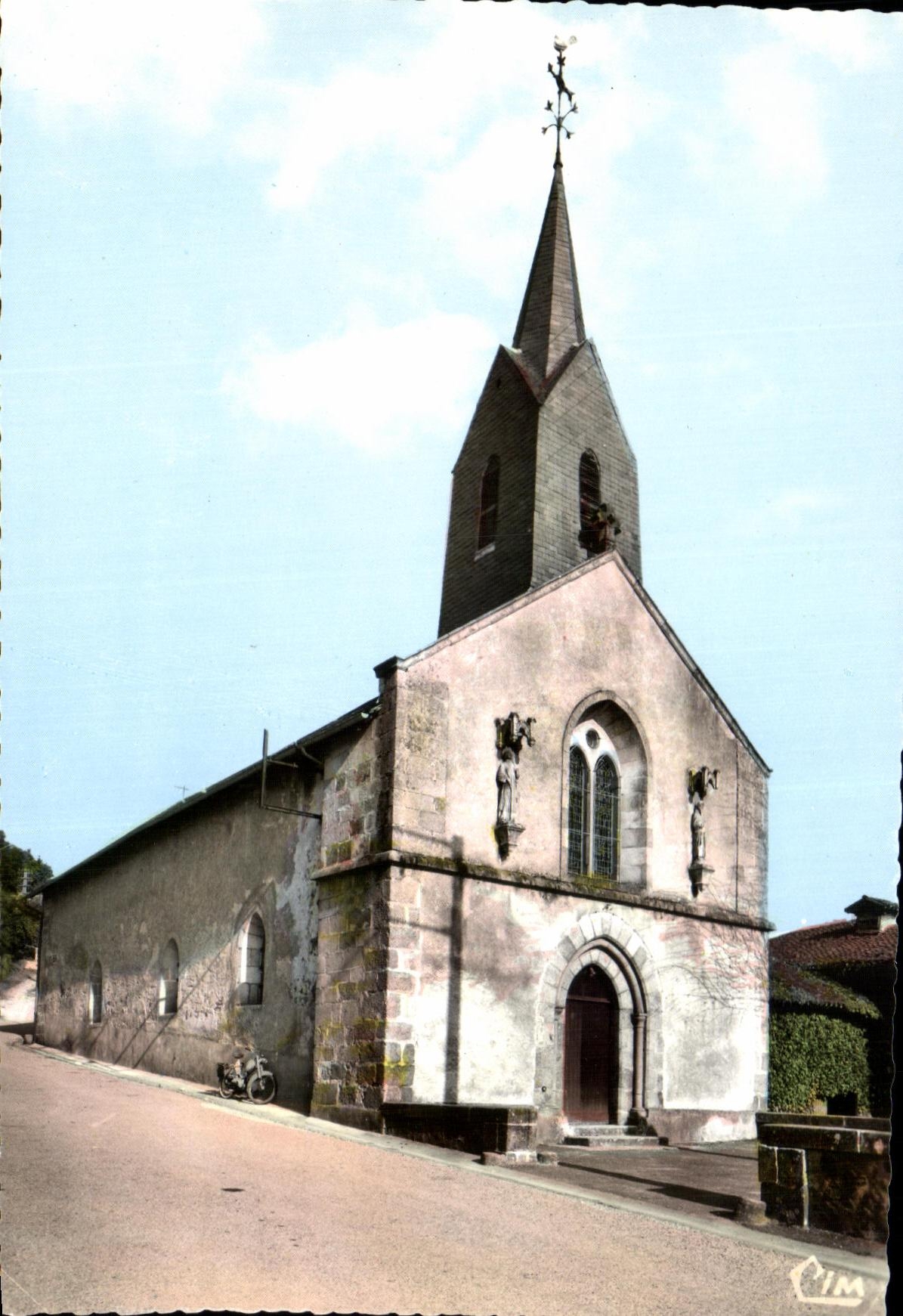 CPSM St Priest Taurin the church