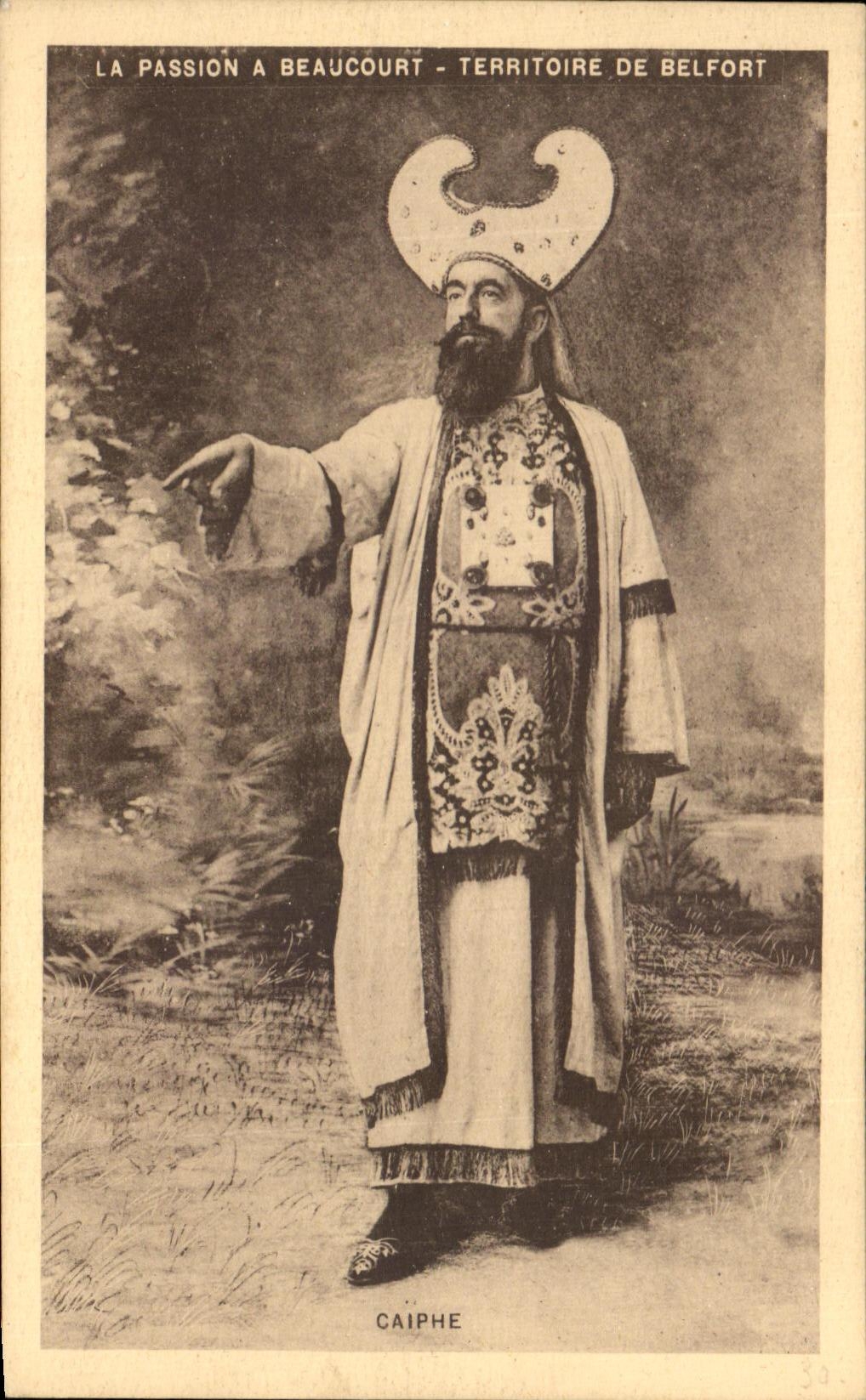 CPA Passion has Beaucourt Territoire Of Belfort Caiphe