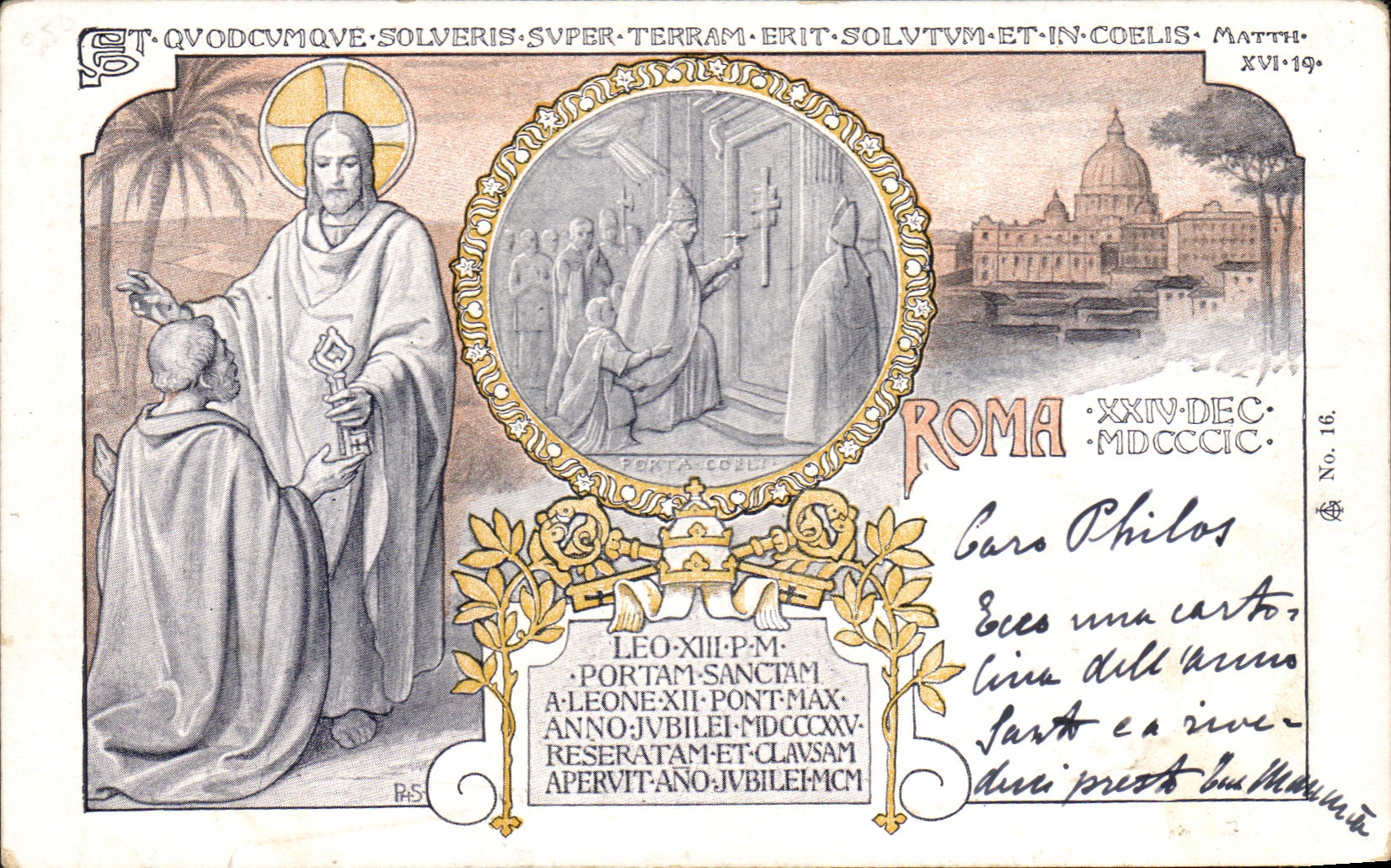 CPA Roma Christ 