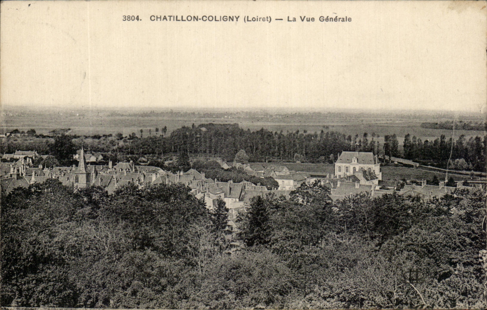 CPA Chatillon Coligny La View