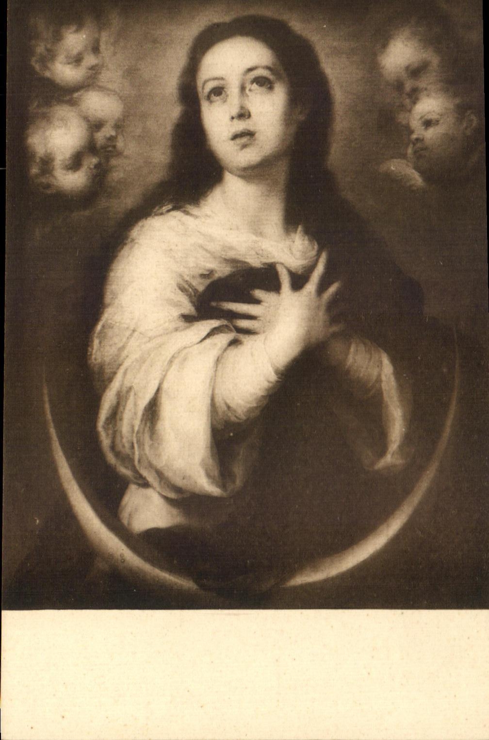 CPA Concepcion Murillo Museo Del Prado Madrid