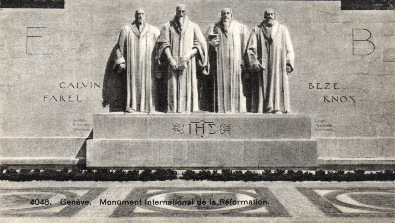 CPA Geneva International Monument of the Reformation