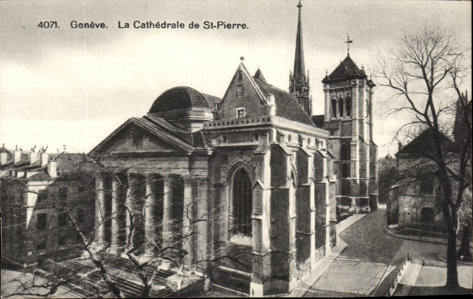 CPA Geneve La Cathedral of St Pierre