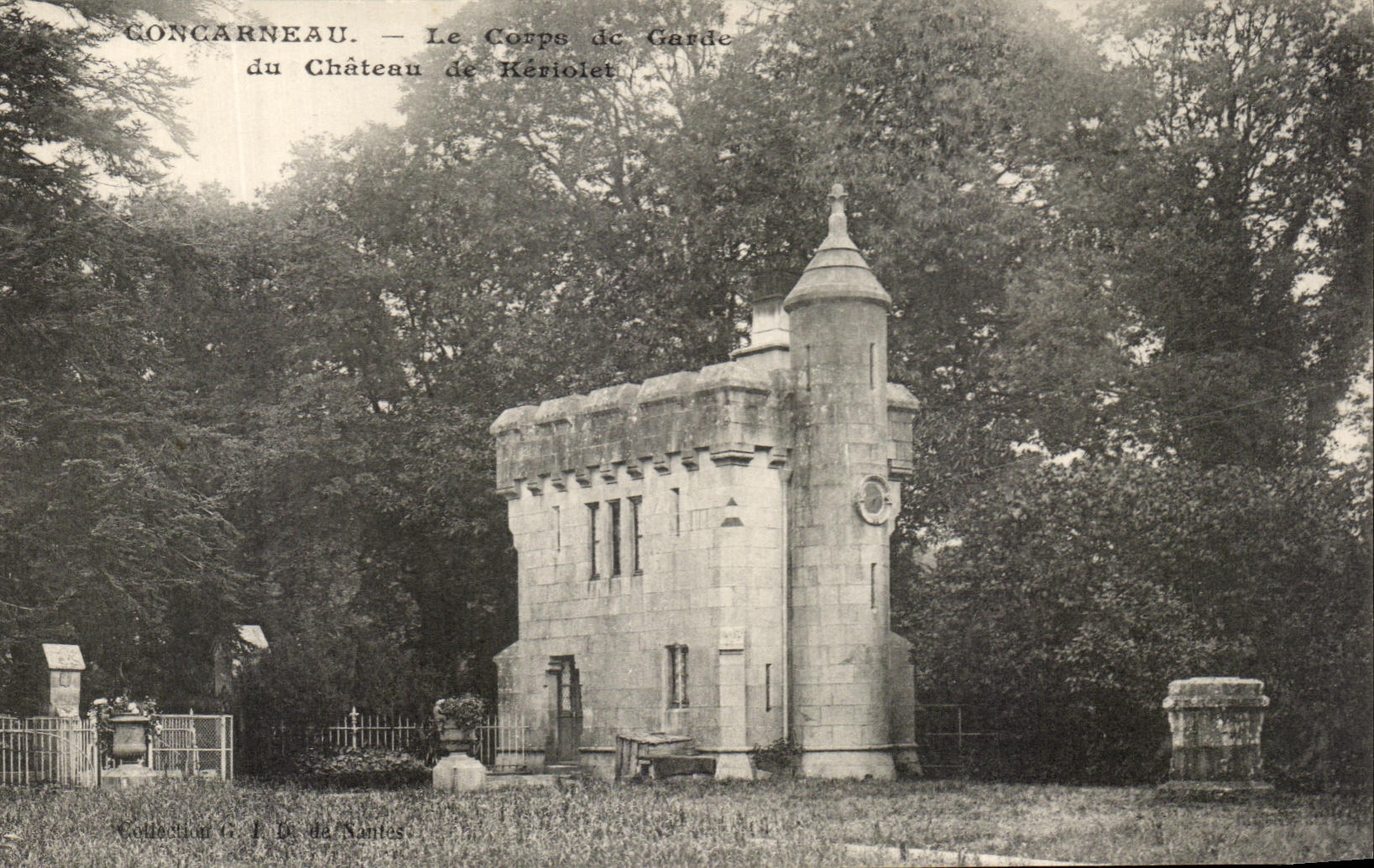 CPA Concarneau the Body of Guard of the Castle of Keriolet