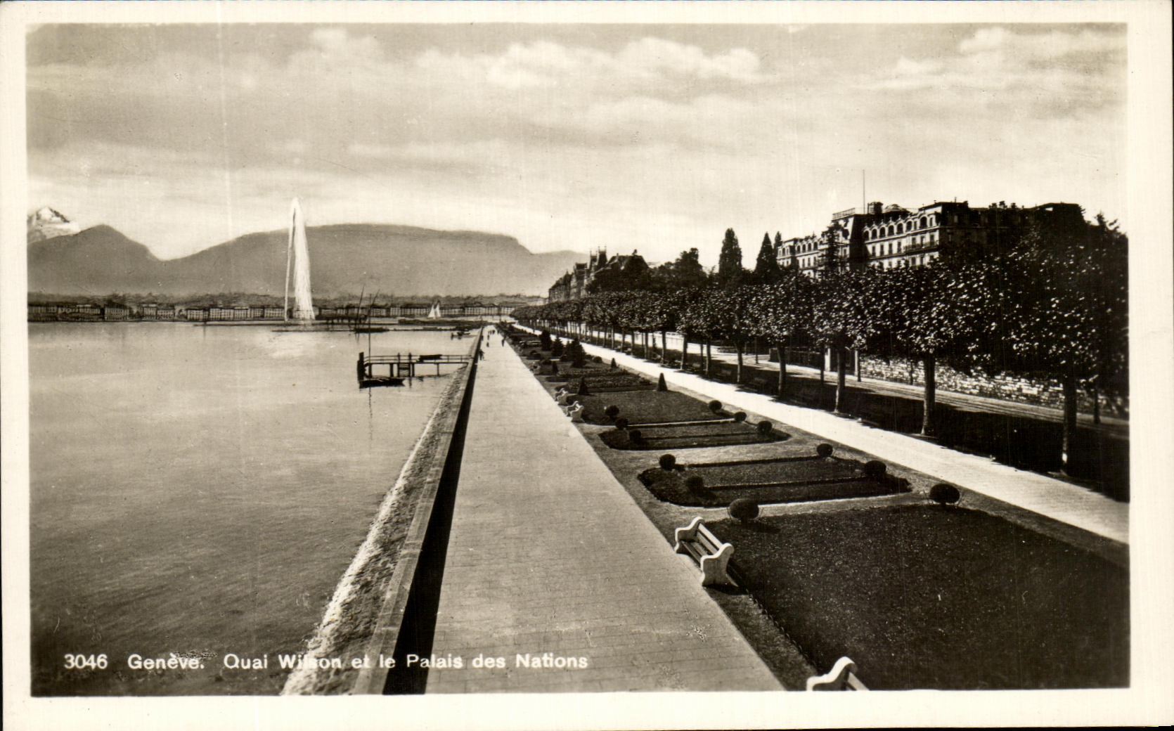 CPA Geneva Quay Wilson And the Palate Of the Nations