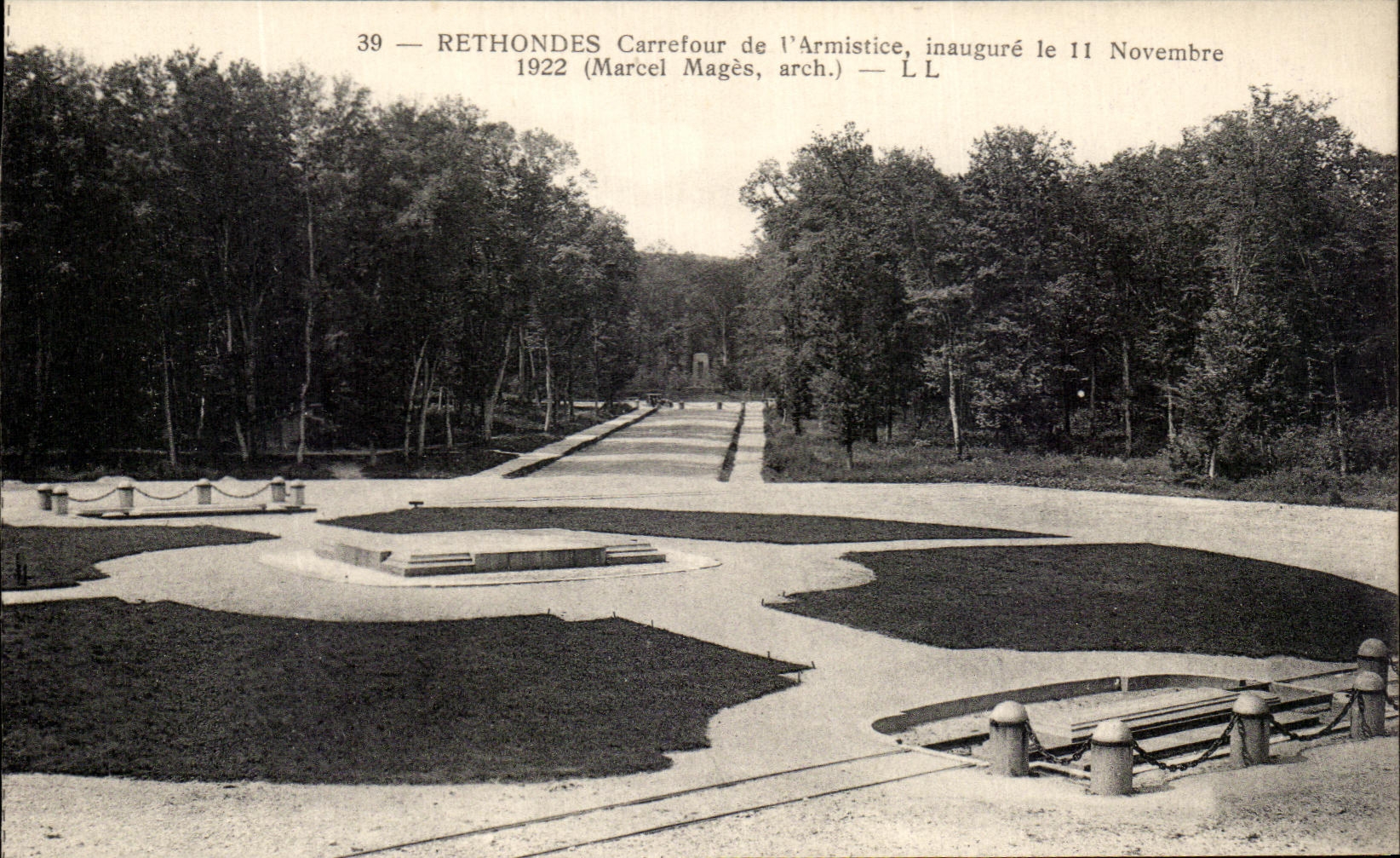 CPA Rethondes Carrefour of the Armistice Inaugurates the Militaria on November 11th