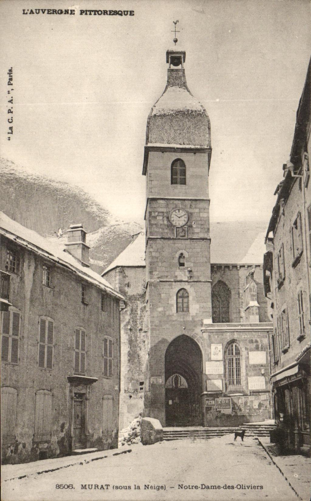 CPA L'Auvergne Pittoresque Murat Notre Dame des Oliviers