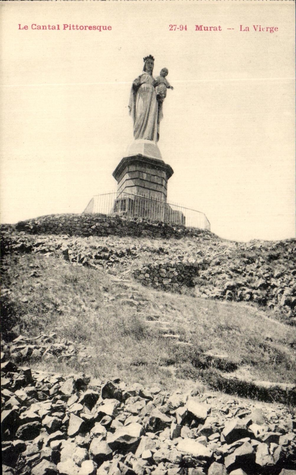 CPA Le Cantal Pittoresque Murat la Vierge